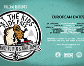 Volcom Stone Peanut Butter &amp; Rail Jam Europe Dates 2015